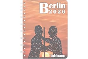 ‎ALPHA EDITION teNeues - Berlin Diary 2026 – Buchkalender & Taschenkalender 17x22 cm | Wochenkalender für Berlin-Fans, Beruf & Schule: Diary