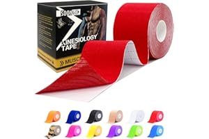 SOONGO Kinesiologie Tape Physio Muskeln Wasserfest Sport Tape Elastische Bandage Gute Hypoallergen
