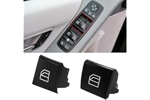 TTCR-II 2PCS Pulsante alzacristalli Compatibile con Mercedes Benz W164 Interruttore del Finestrino 2007-2012 Interruttori Finestrini W251 W164 X164 ML GL R Klasse (Anteriore Sinistro e Destro)