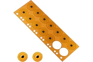 BABIQT 10 Pz NFC Tag NTAG215 FPC 215 Mini Flessibile Elettronico Materiale Impermeabile Programmabile RFID Asset Bluetooth Accoppiamento Controllo Accessi 10mm Rotondo