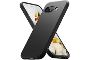 Ringke Onyx Compatible con Funda Google Pixel 9a, Se Siente Bien en la Mano, Resistente al Aceite y la Suciedad, Cortes Precisos para la Cámara - Black