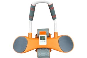 DRZHEAM DRZHAM Automatic Rebound Ab Abdominal Exercise Roller Wheel, Ab Roller Wheel with Elbow Support and Knee Mat, Abdominal Trainer, Core Training Equipment, for Fitness Strength Training Home Workout