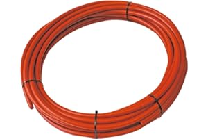 SOMATHERM FOR YOU, Couronne de tube PER nu Ø12 rouge 15m - Installation facile et rapide pour réseaux d'eau potable et chauffage - Compatible avec tous raccords PER - Souple et durable