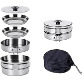 KingCamp Kamp, y&uuml;r&uuml;y&uuml;ş, piknik i&ccedil;in 7 par&ccedil;alı set.