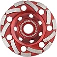 Gunpla 125mm x 22,2mm Diamond Grinding Disc 5 inch Abrasive Cup Wheel Segment Cutting Tool Angle Grinder for Concrete Granite Stone Masonry Marble Plastering Removal