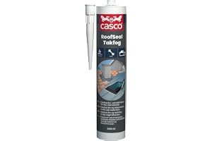 CASCO - Elastisk lim- och fogmassa - RoofSeal Takfog - Svart - 300ml
