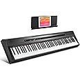 Donner DEP-10 88 Keys Digital Piano Keyboard Sensitive Semi Weighted, Full Size Portable Light Electric Keyboard Piano with Sustain Pedal for Beginners