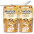 Instant Drinks Bundle Which Includes: 2x Horlicks Instant Malted Drinks Banoffee Pie Pudding Flavour (270g) Malted Milk Powder & 1x Stainless Little Spoon by Donny & Dev