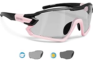 Bertoni Occhiali Ciclismo Running MTB Sci Paddel Tennis Sport Polarizzati Fotocromatici mod. Quasar