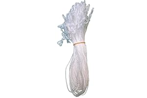 ‎EQUIPSTER Wurstschlaufen Weiß 12cm, 300 Stück - Stabile 3-Fach Kunststoff-Schlaufen: Kochfest, Wasserfest, Reißfest, Rutschfest, Hygienisch