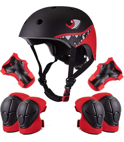 SVIVE Casque Demi-Jet Enfant Spider Web – Casque Vélo Scooter Motif Araignée Pour Garçons 2-7 Ans