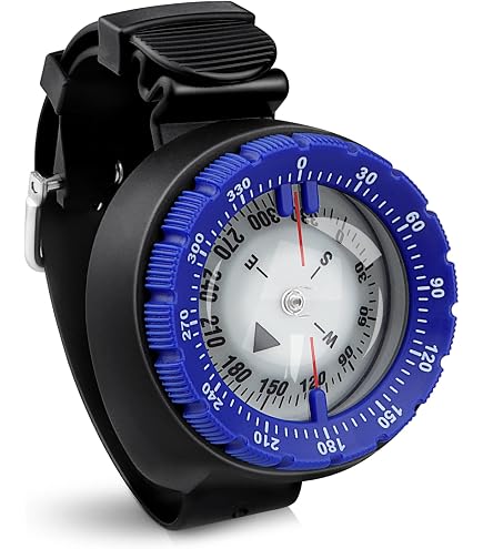 Boussole De Plongée Au Poignet Lumineuse Haute Précision – Montre Portable Pour Plongée, Randonnée, Camping Et Aventures Outdoor