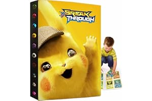 TBTBO Classeur Carte, Album de Cartes GX Vmax Capacité de 240 Cartes - Matériau de Haute Qualité, Facile à Ranger, Cadeau Spécial pour Collectionneurs(2X-8)