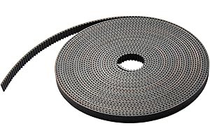 VECORLER Pasek rozrządu GT2 6 mm szerokości 2 mm Pitch do Creality Ender 3 3 Pro Ender 3 V2 Ender3 K1 CR-10 Anycubic Kobra 2 Kobra Max CNC i innych drukarek 3D (10 m)