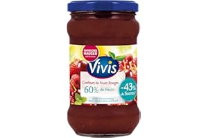 GAYLORD HAUSER - Confiture Fruits Rouges Au Fructose - Confiture Diététique - Sans Conservateur Ni édulcorant Artificiel - 320 g