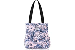 HAWEE Mode Damen Handtasche mit Reißverschluss Casual Frauen Schultertasche Umhängetasche Groß Einkaufstasche Wasserdicht Henkeltasche für Reise Arbeit Schule Tägliches Leben Gym Strand