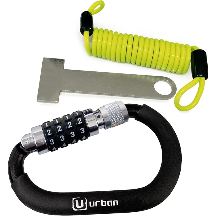 Antivol Pour Casque De Moto, Cadenas En D À Combinaison Pour Vélo, Moto