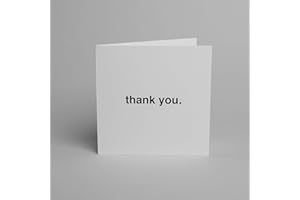 Blake Sage Thank You Ice White kartki z kopertami 150 mm x 150 mm - 10 sztuk