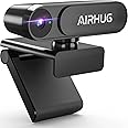 2K Webcam No Mic with Privacy Cover, USB Web Cam for Computer and ...