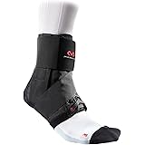 McDavid Fußgelenkstütze mit Strap-Streifen für Herren und Damen - Ultralite - Schwarz oder Weiß - Maximaler Schutz: Hilft Ver