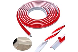 YRH TPE TPE Quadrant Trim,Laminate Flooring edging,Caulking Strip Molding Edging,Decorative Edgebanding for Walls,Ceilings,Cabinets, Countertops,etc ((12 * 9mm)/5M)