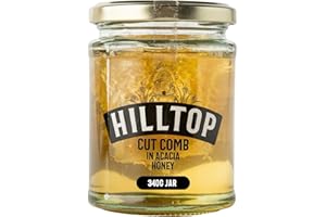 Hilltop Honey - Cut Comb in Acacia Honey - 340g