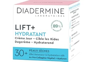 Diadermine Lift+ Hydratant Crème de Jour Anti-Rides Ultra Fermeté, Le Pot de 50ml