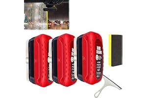 ZANWANXIN Automotive Oil Film Cleaning Brush, Glass Cleaning Board, Windshield Cleaner Water Repellant Anti-Rain Mist Cleaning for All Vehicles (3 pcs)