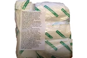 Lexicon Select Pack of 5 rolls Modroc 8cm x 3M Plaster of Paris Modelling Bandages with Hints & Tips Guide