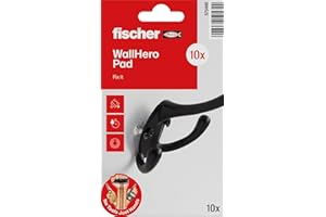 fischer WallHero Kit de reparación, uso flexible en todos los materiales de construcción, 10 piezas.