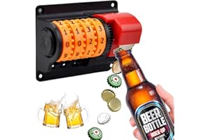 XINRONGDA Flaschenöffner Wand mit präzisen Zahlen Rekord, Bieröffner Bieröffner, Bierflaschenöffner, Bier-Geschenke für Männer, Ihn, Frauen, Freund, Vater