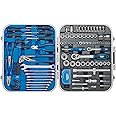 Draper 32027 Mechanics Tool Kit, 127 Piece Blue One Size