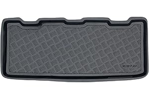 M MOTOS Tapis de coffre en PE pour Mini One I 2001-2006 Rendez votre voyage plus confortable grâce à ce tapis de voiture durable - Tapis de coffre de voiture tout temps, protection contre les salissur