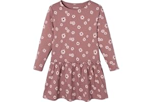 VERTBAUDET Robe imprimée fille manches longues