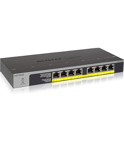 NETGEAR GS110TP 8-Port Gigabit PoE Smart Managed Pro Switch