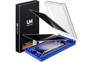 UniqueMe pour Samsung Galaxy S23 Ultra 5G Protection écran Anti Espion, 2 Pièces PET Film, Sans bulles, Compatible avec ID d'empreintes Digitales, Film de Protection pour Samsung S23 Ultra