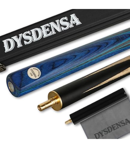 Riley Jimmy White Signature 2-Piece Snooker Cue- Length 57"- In Case