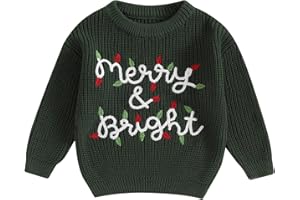 LSFYSZD Toddler Baby Girls Boys Halloween Pumpkin Sweaters Long Sleeve Crew Neck Winter Warm Knitwear Pullover Jumpers Top