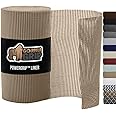 Gorilla Grip Original Non-Adhesive Drawer Shelf Liner for Durable Strong Drawers, Shelves, Cabinets, Storage, Kitchen Desks (12" x 20', Beige)