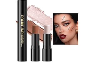 OKENTEN Kontur Stift Highlighter,Conturingstift,Contour Stick,Concealer Contouring und Highlighter in einem,Konturenstift Gesicht,Concealer contouring stift, Bronzer, Kontur stift Und Highlighter Make-Up(#2)