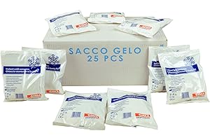 GIMA 34111 Instant Ice Bag, PE bag, Box of 25