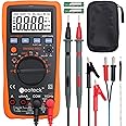Neoteck Multimeter 4000 Counts Auto Manual Ranging Digital Multimeter AC/DC Voltage Current Resistance Capacitance Frequency 