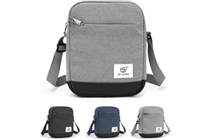 SKYSPER Small Anti Theft Sling Bag for Men Women, RFID Crossbody Bag Travel Purse Small Shoulder Bag for Work Business Sports