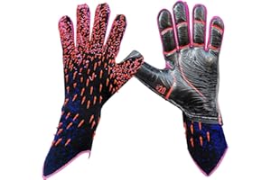 sigaer Torwarthandschuhe - Fußball-Torwart-Torwarthandschuhe, Starker Griff Hervorragende Dämpfung Fußballhandschuh, Fingerschutzhandschuhe für Jugendliche und Erwachsene