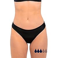 TOGETDREAM Costume Da Bagno Mestruale A Prova Di Perdite Con Fondo Bikini, Pantaloni Da Nuoto Per Il Periodo Impermeabili UPF 50+ Costumi Da Bagno Per Bikini Beachwear Per Adolescenti Ragazze Donne