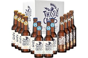 THISTLY CROSS Cider Mixed Pack - 12 x 330ml - Delicious Scottish Cider - Perfect as a Cider Gift Set for Men and Women or to Fill the Fridge