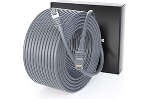 DuHeSin Starlink Gen 3 Kabel (150 Fuß / 46 m), wasserdichte Starlink-Kabelverlängerung für Starlink Standard Actuated Gen 3 / Satellite V3, Ersatz-Starlink-Ethernet-Kabel Gen 3