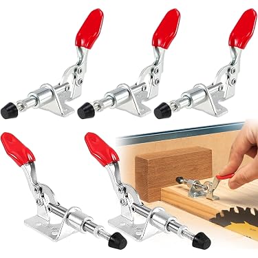 FIGFYOU 2 Stück Kniehebelspanner Horizontalspanner Kniehebelspanner GH FIGFYOU 2 Stück Kniehebelspanner Horizontalspanner Kniehebelspanner GH