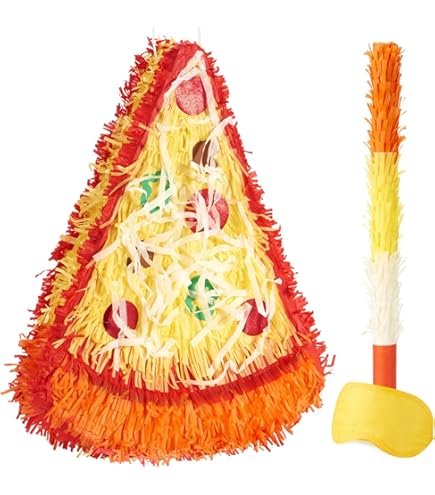 JeVenis Pizza Verjaardag Banner & Werveldecoratie - Pizza Party Slinger Verjaardagsdecoratie