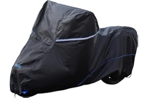 ‎FENRIR FENRIR 420DOxford-Stoff Motorrad abdeckplane motorradabdeckungen Outdoor wasserdicht motorradgarage motoradabdeckhaube Lackschutzschicht Lüftungsdesign Hitzebeständige Schicht Kondensation verhindern